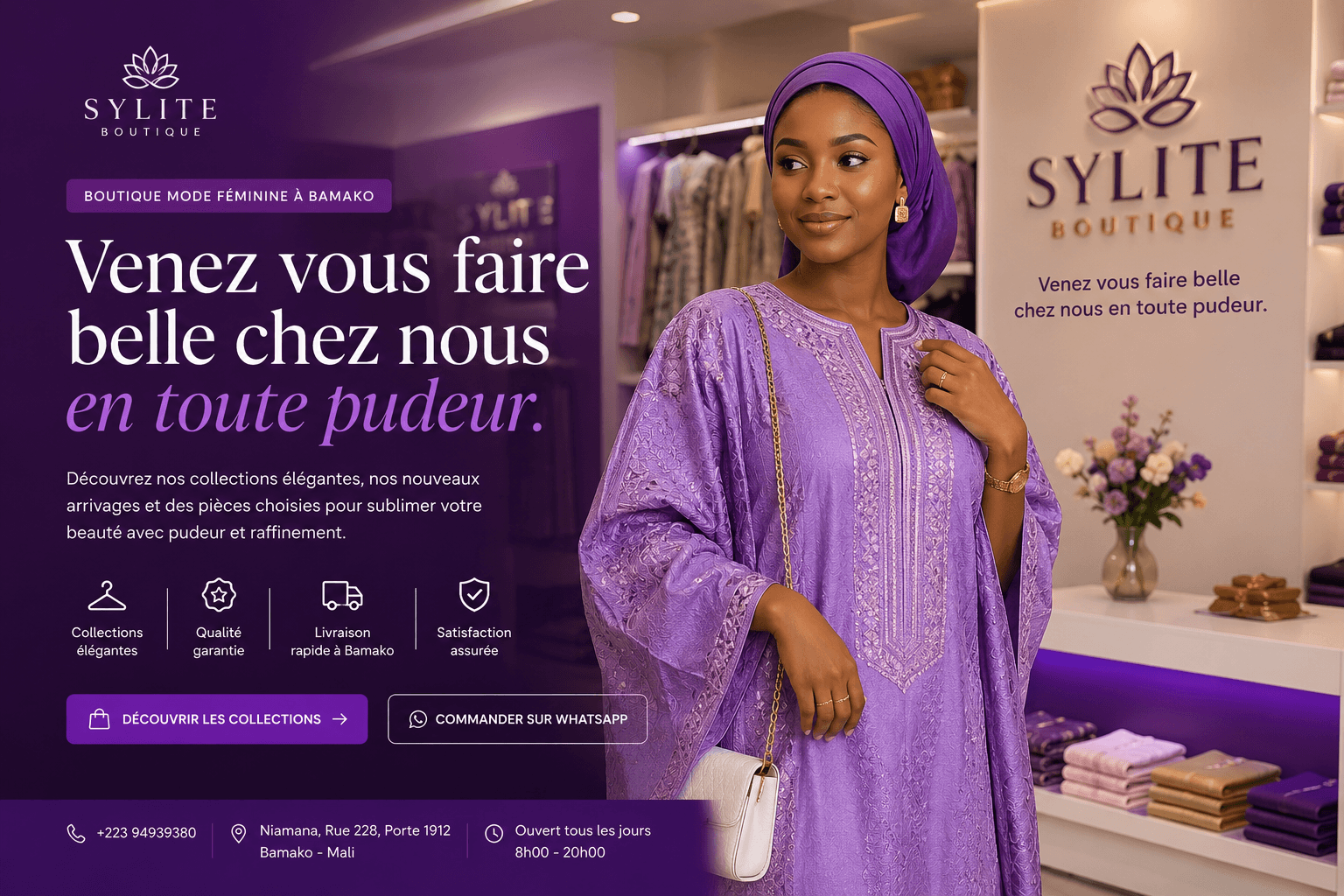 Univers premium de Sylite Boutique